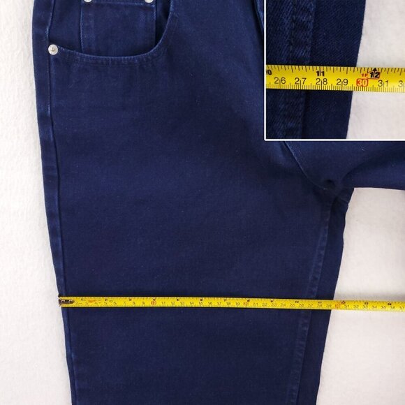 Jordache Basics Vintage Jeans Women Curvy High Waisted "10" 28x30 Deadstock NWT - Picture 9 of 13